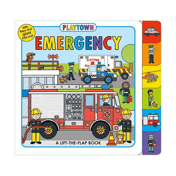 [파본:특A] Playtown : Emergency (Board book)