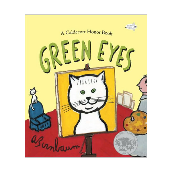 [파본:C급(겉표지훼손)] Green Eyes (Caldecott, Paperback)