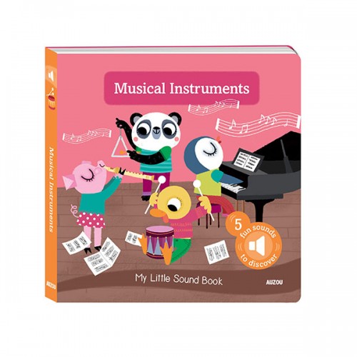 [ĺ:ƯA]My Little Sound Book: Musical Instruments (Board book)