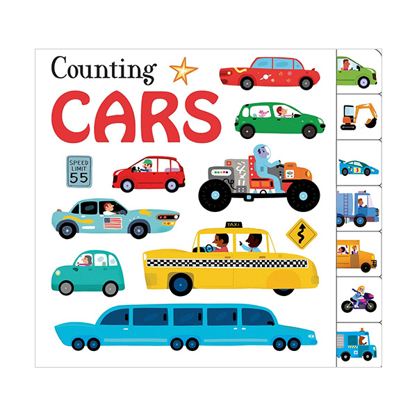 [파본:특A급] Counting Collection : Counting Cars (Board book)