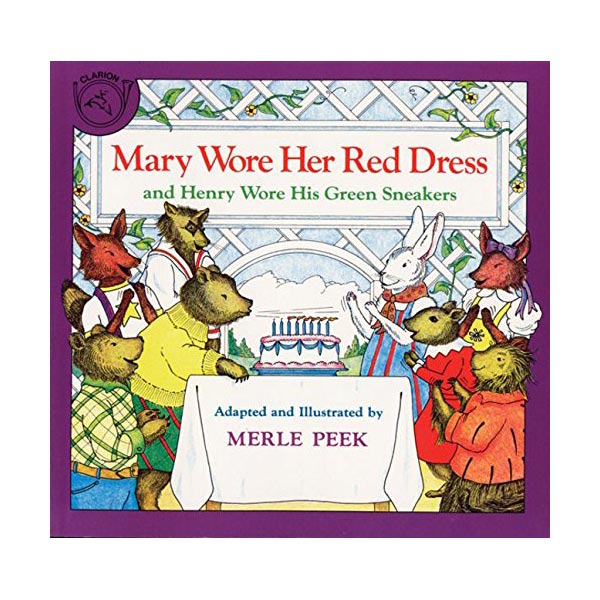 [파본:B급] Mary Wore Her Red Dress and Henry Wore His Green Sneakers (Paperback)