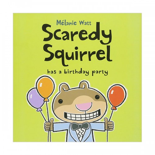 [ĺ:A]Scaredy Squirrel #05 : Has a Birthday Party (Paperback)