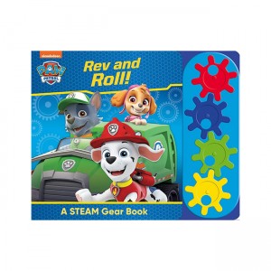 [�ĺ�:B��]Nickelodeon Paw Patrol: REV and Roll! A Steam Gear Sound Book
