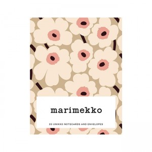 [�ĺ�:A��(�ڽ� �ణ �ļ�)]Marimekko Notes Pastels - 20 Unikko Notecards & Envelopes
