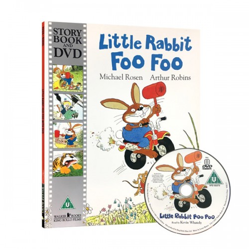 [특가] Little Rabbit Foo Foo (Book & DVD, 영국판)