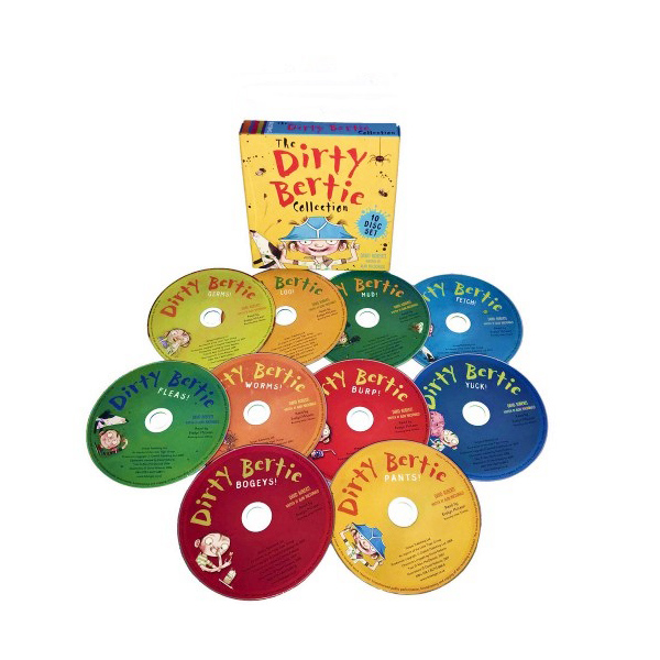 [특가세트] Dirty Bertie 10 Audio CD Collection