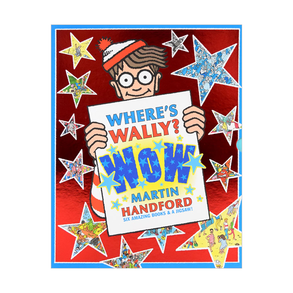 [특가세트] Where's Wally? Wow 6 Books Box Set : 월리를 찾아라 6종+퍼즐 세트 (6 Paperbacks + Puzzle)