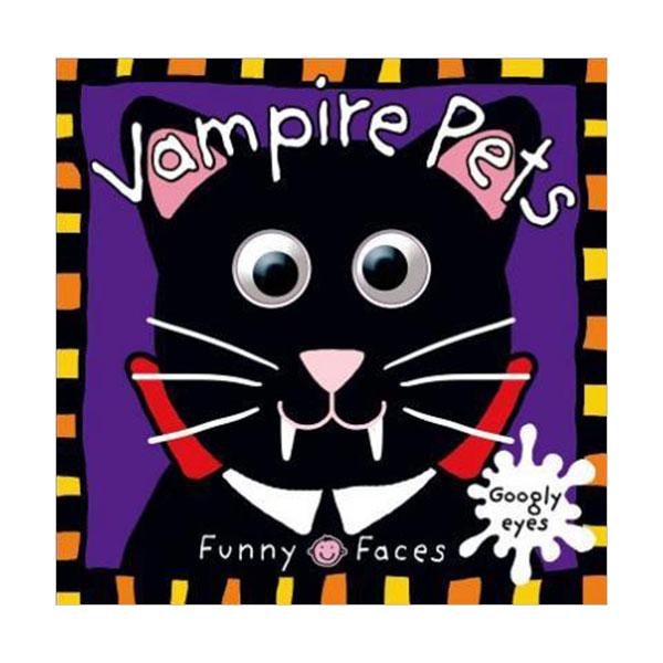 [특가]  Funny Faces Vampire Pets (Board book)