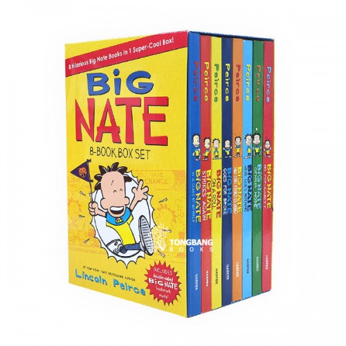 [특가세트] Big Nate 8-Book Box Set 챕터북+코믹스 (Paperback) (CD없음)