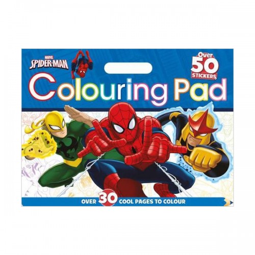 [특가] Marvel Spider-Man Colouring Pad (Paperback, 영국판)