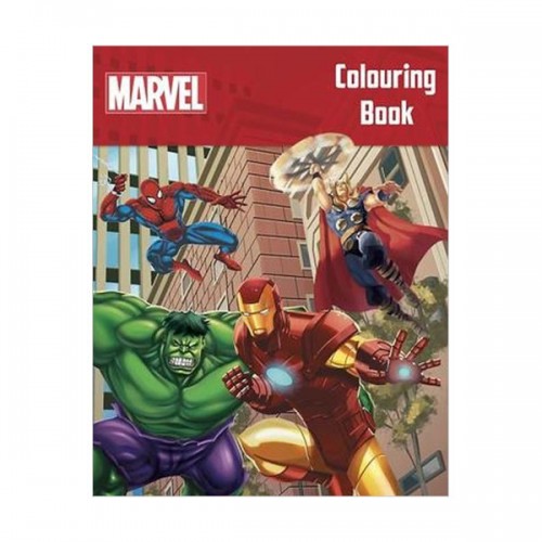 [Ư]  Marvel Colouring Book (Paperback, )