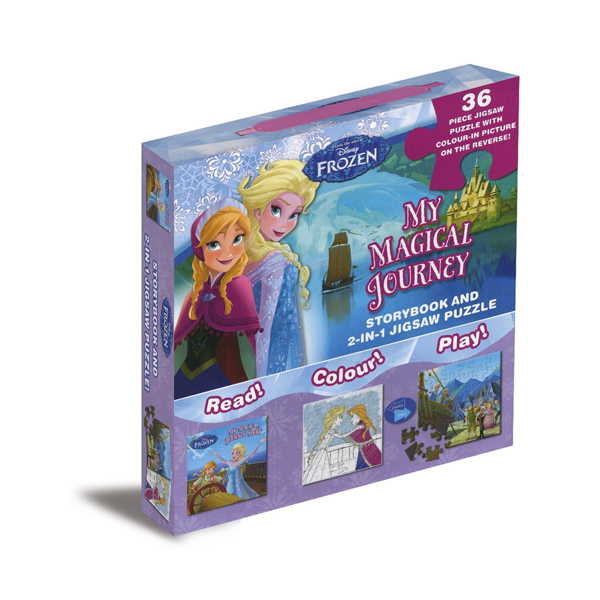 [특가] Disney Frozen My Magical Journey : Storybook and 2-in-1 Jigsaw Puzzle (Paperback, 영국판)