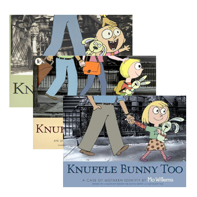 [특가세트] Mo Willems : Knuffle Bunny 픽쳐북 3종 Set (Paperback, 영국판)(CD없음)