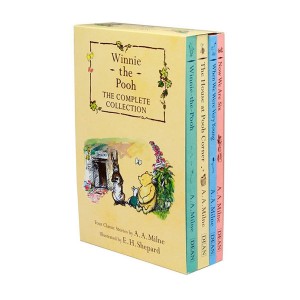 [특가세트] 위니 더 푸 : Winnie-the-Pooh The Complete Collection 4종 Box set(Paperback, 영국판) (CD미포함)