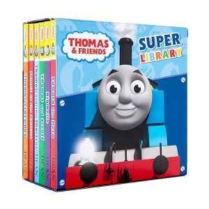 [ƯƮ]Thomas and Friends : Super Library 6 Box set(Boardbook, )(CD)