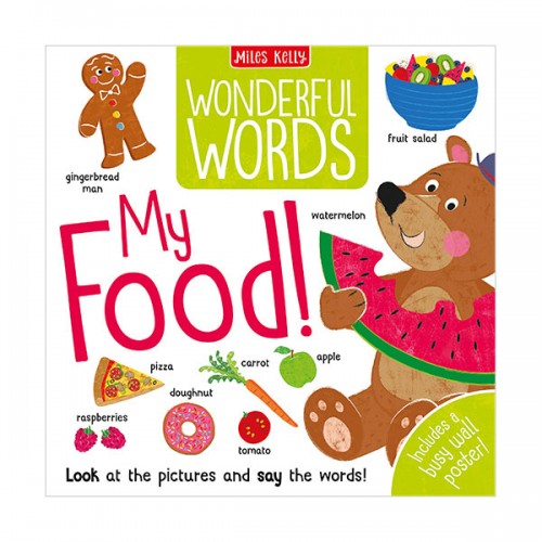 [특가] Wonderful Words My Food! (Hardcover, 영국판)