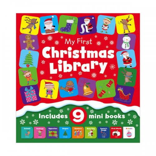 [ƯƮ] My First Little Christmas Library Set (Board Book, ) (CD)