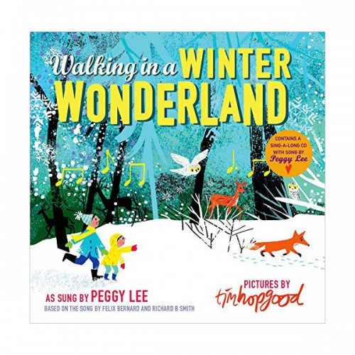 [Ư] Walking in a Winter Wonderland Book & CD (Hardcover, )