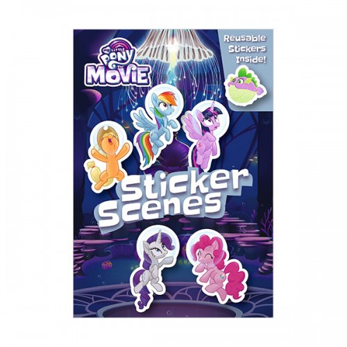 [특가] My Little Pony Movie : Sticker Scene Book (Paperback, 영국판)