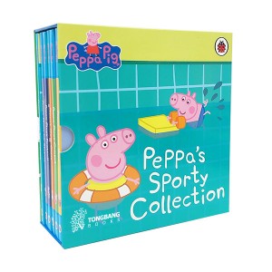 [특가세트] Peppa's Sporty Collection Slipcase 6 Books (Boardbook, 영국판)