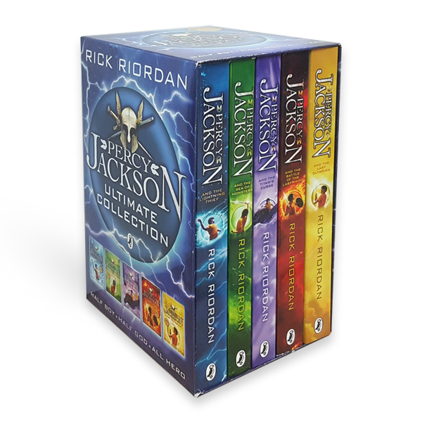 Percy Jackson 5 Books Box Set (Paperback, 영국판)