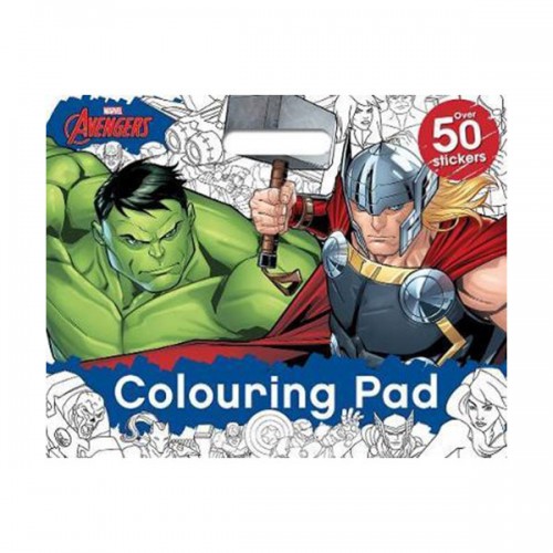 [특가] Marvel Avengers Colouring Pad (Paperback, 영국판)