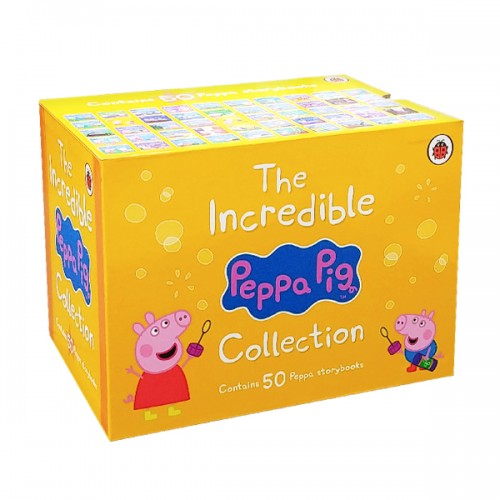 [특가세트] The Incredible Peppa Pig Collection : 픽쳐북 50종 Yellow Box Set (Paperback, 영국판) (CD없음)