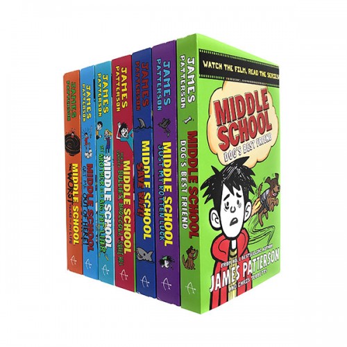 [특가세트] Middle School 7 Book Collection Set (Paperback, 영국판)(CD없음)