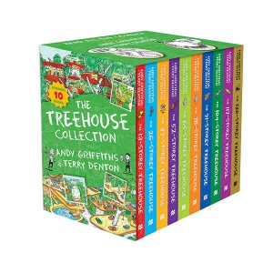 [특가세트] 나무집 13-130층 : The 13-130 Storey Treehouse 10종 세트 (Paperback, 영국판) (CD미포함)