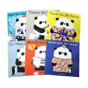 [ƯƮ] Mr Panda 6 Book Set (Paperback)(CD) 