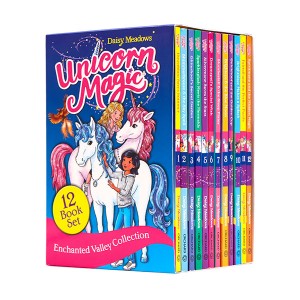 Unicorn Magic Enchanted Valley Collection - 12 Book Slipcase