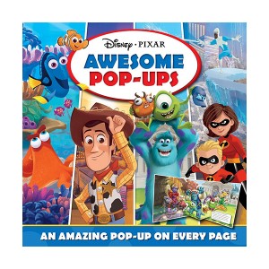 [특가] Disney Pixar Awesome Pop-ups (Hardcover, 영국판)