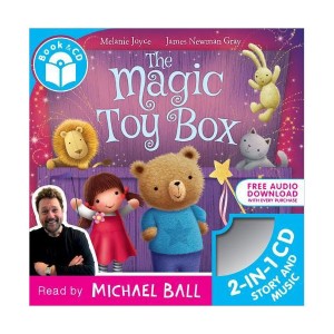 [특가] The Magic Toy Box (Book & CD, 영국판)