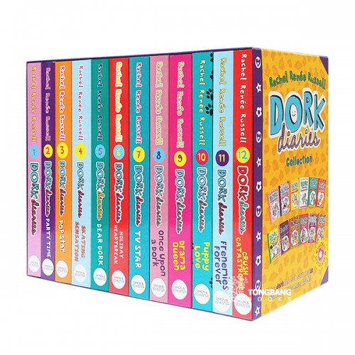 [특가세트] Dork Diaries Flex Box 12-Books (Paperback, 12종, 영국판) (CD없음)
