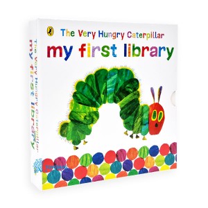 [특가세트] Eric Carle : Very Hungry Caterpillar 4 Book Slipcase (Board book, 4종, 영국판)(CD없음) 