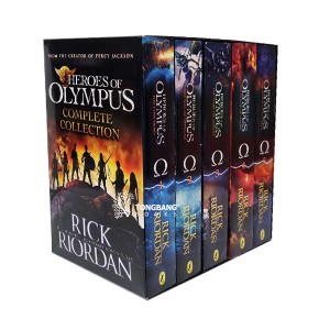 [ƯƮ] The Heroes Of Olympus 5 Books Box Set (Paperback, )(CD)