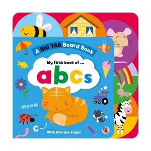 [특가] Big Tab World : ABC (Board book, 영국판)