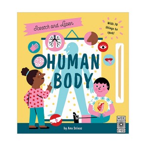 [특가] Scratch and Learn Human Body : With 70 things to spot! (Hardcover, 영국판)