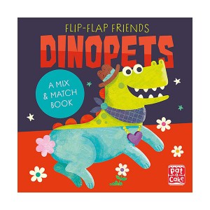 [특가] Dinopets : A Mix and Match Book (Board book, 영국판)