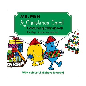 [특가] Mr Men A Christmas Carol Colouring Storybook (Paperback, 영국판)