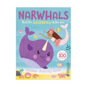 [특가] Narwhals : Sticker Activity Book (Paperback, 영국판)