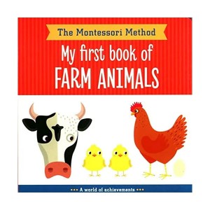[특가]The Montessori Method : My First Book of Farm Animals (Board book, 영국판)