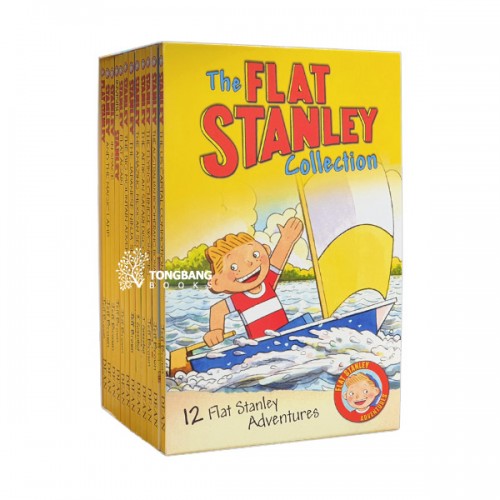[특가세트] Flat Stanley 12 Book Collection (Paperback, 12종, 영국판) (CD 미포함)