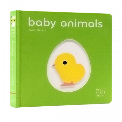  [Ư] Touch Think Learn : Baby Animals (Board book)