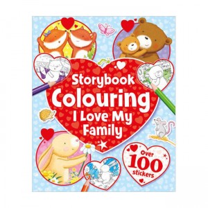 Storybook Colouring I Love My Family