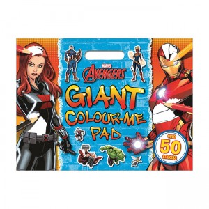 Marvel Avengers: Giant Colour Me Pad