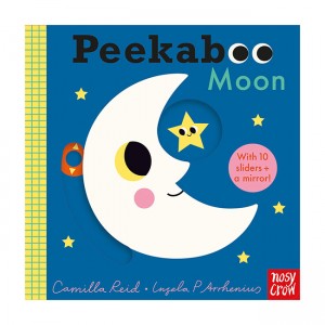 [Ư] Peekaboo :Moon (Board book, UK)