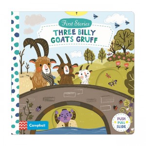 [Ư] Campbell First Stories : Three Billy Goats Gruff (Board book, UK)