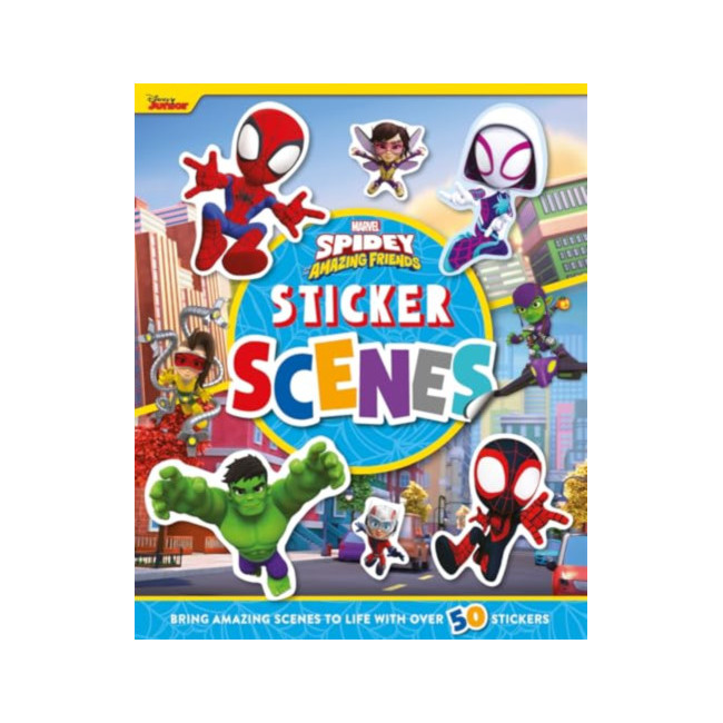 Marvel Spidey and His Amazing Friends: Sticker Scenes - With Over 50 Stickers!