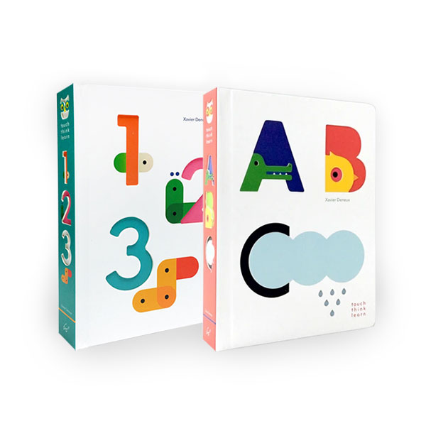 Touch Think Learn : ABC/123 보드북 2종 세트 (Board book)